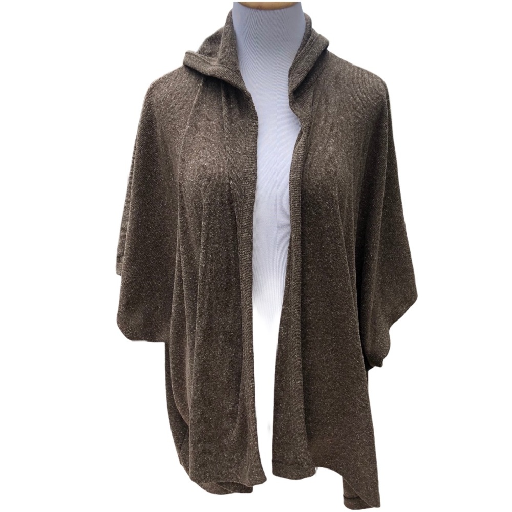 ZARA hooded short sleeve open cardigan